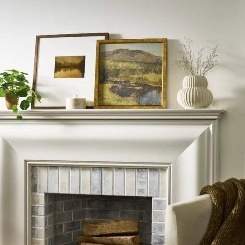 20x20 Warm Landscape Framed Wall Art - Threshold Studio McGee - Target Fall 2024 - Picture 2 of 5